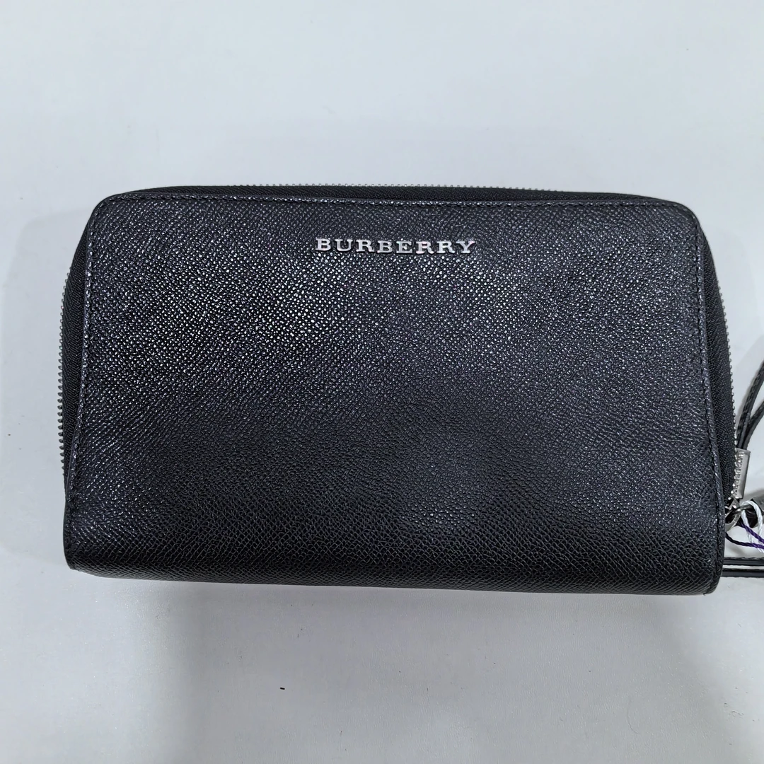 99新 BURBERRY/博柏利 双层手包钱包98新