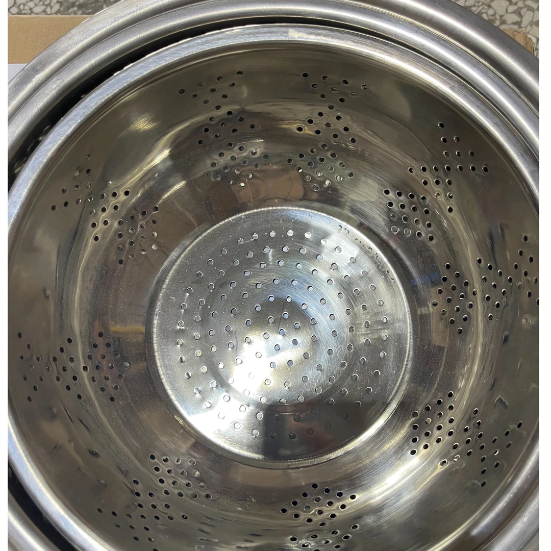 【全疆包邮】不锈钢米筛三件套