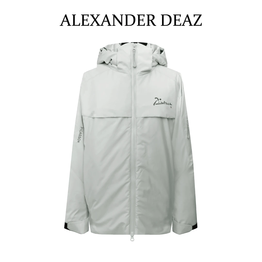 [XQ]毕加索Picasso ×亚历山大 联名冷变户外冲锋绒外套A8065运动