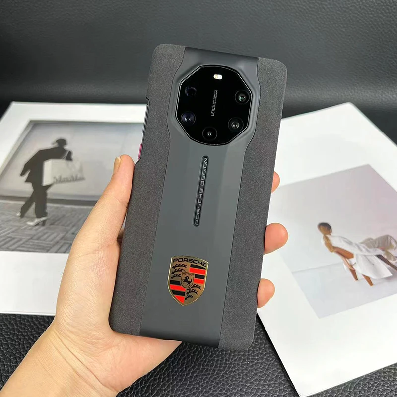 适用华为Mate40rs手机壳新款全包防摔商务50rs保护套高档简约轻奢