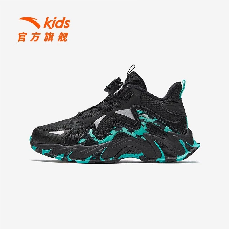 【山川棉鞋】安踏儿童男大童棉鞋冬季新款A12446930