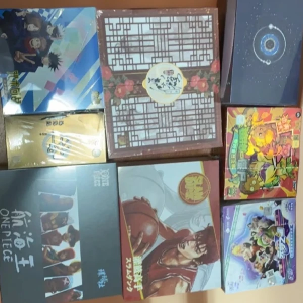【拆盒】各IP海贼灌篮高手火影合集收藏卡盲盒拆卡