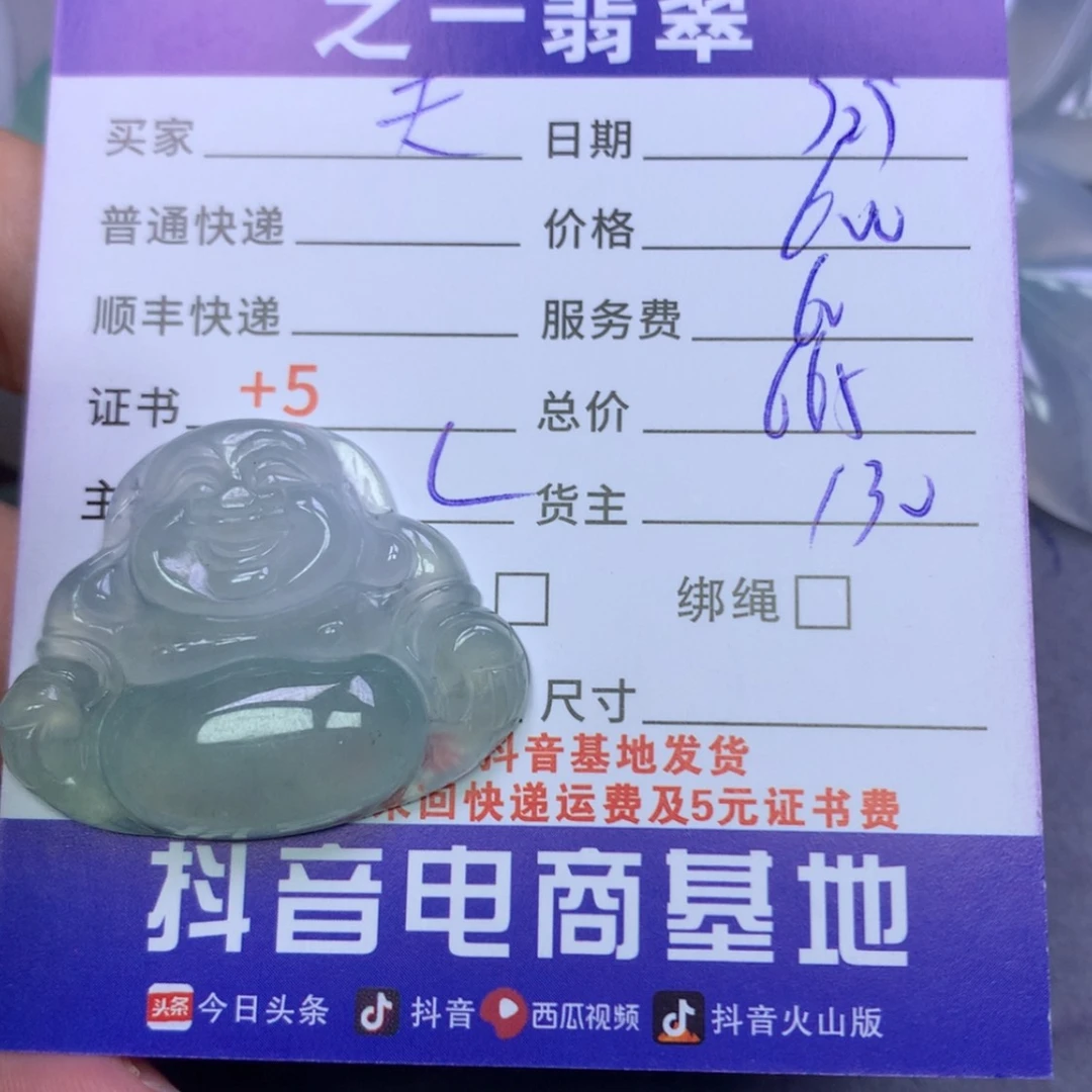 【闪购商品】翡翠颈饰未镶嵌天****玩