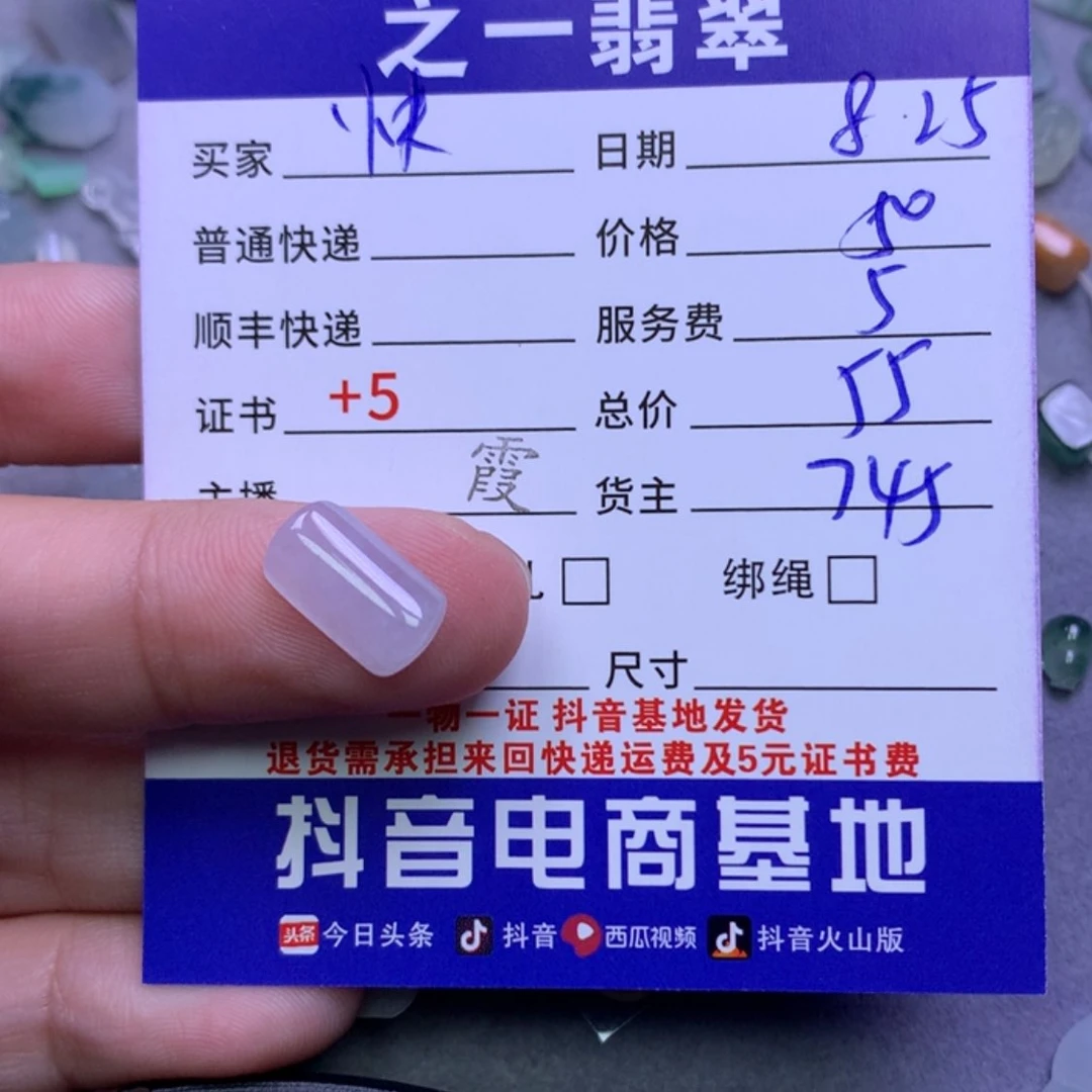 【闪购商品】翡翠颈饰未镶嵌快**丫