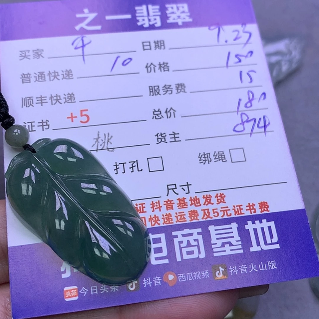 【闪购商品】翡翠颈饰未镶嵌干**?