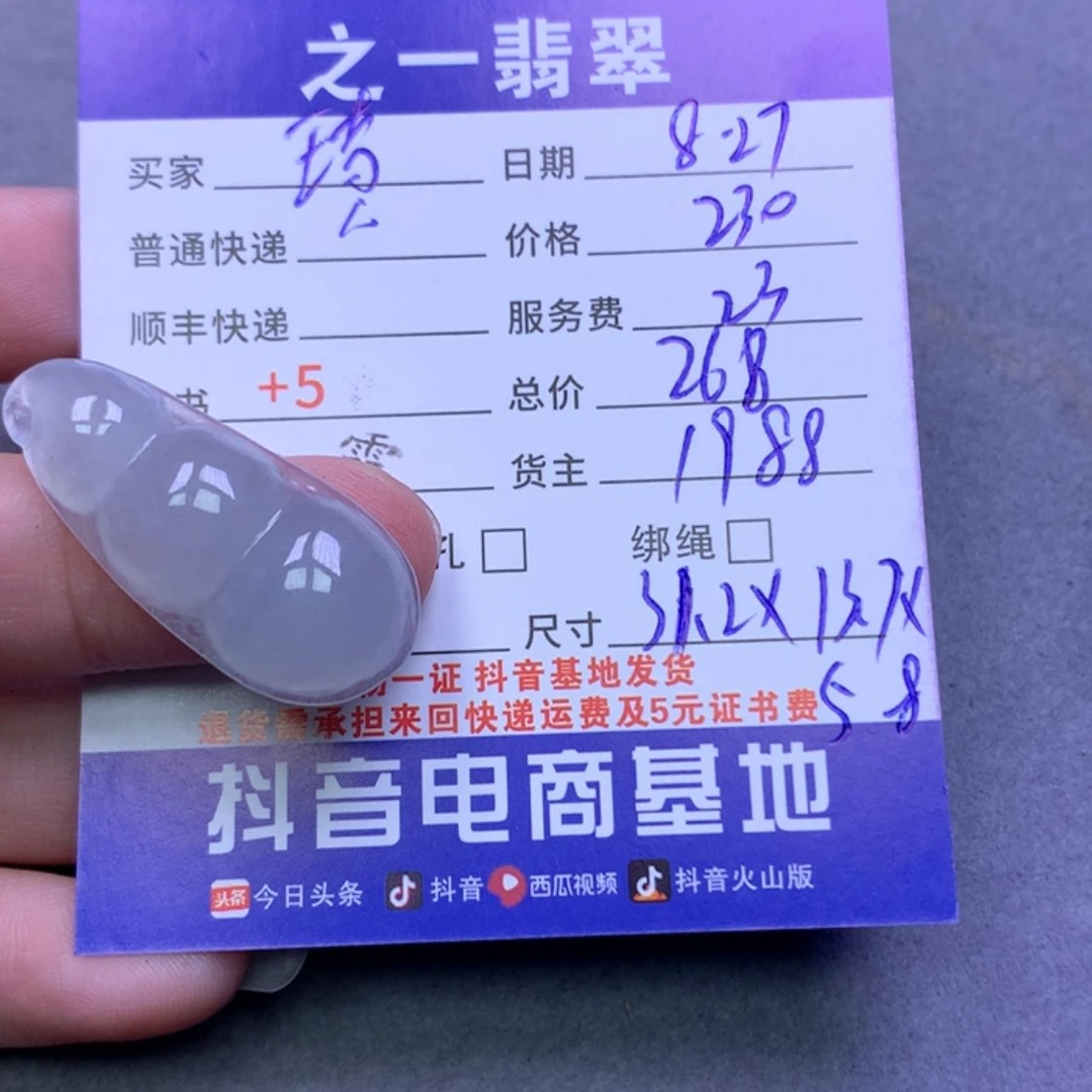 【闪购商品】翡翠颈饰未镶嵌琦*