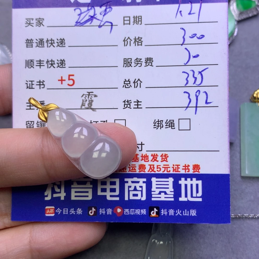 【闪购商品】翡翠颈饰未镶嵌惠