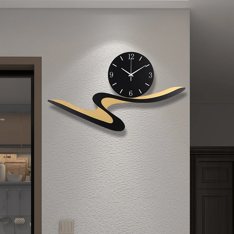 挂钟客厅卧室家用挂表个性创意时尚时钟简约大气艺术装饰网红钟表