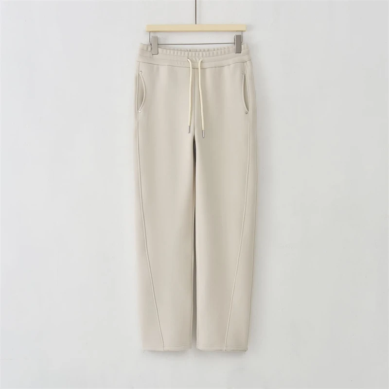 「实穿系列」2024新款女装冬款爆款休闲百搭时尚卫裤HT-115