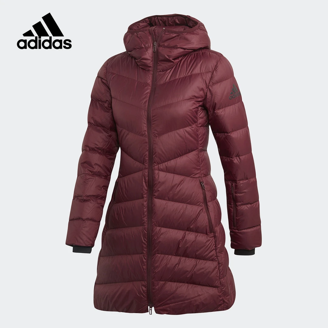 adidas/阿迪达斯 E122 DZ1499 女款冬季休闲运动保暖舒适长羽绒服