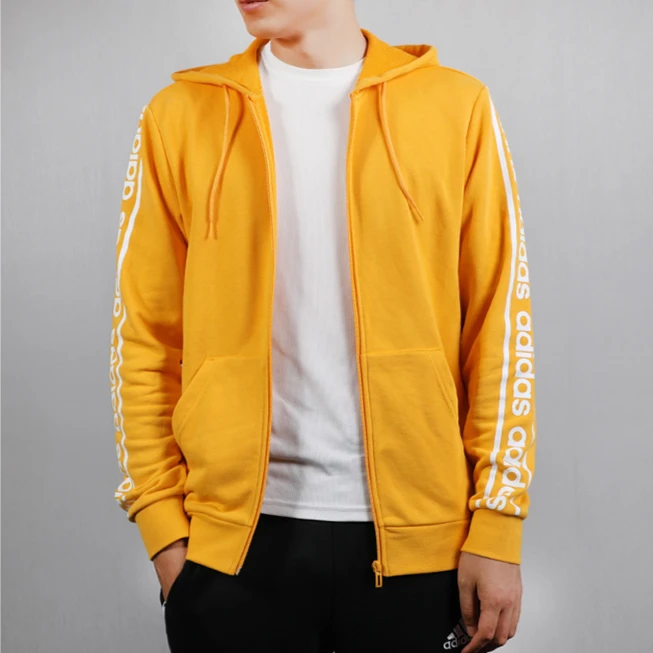 adidas/阿迪达斯 E044 EI5616 男士春秋休闲宽松时尚连帽针织外套