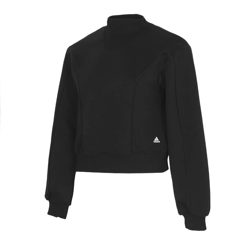 adidas/阿迪达斯 E156 GR8118 女士高领休闲运动长袖户外时尚卫衣