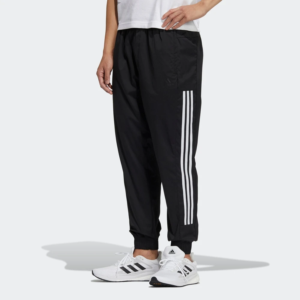 adidas/阿迪达斯 Summer wv Pants运动梭织束脚长裤男款黑 HD0351