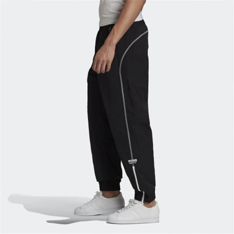 adidas/阿迪达斯adidas TRACKPANT拉链侧带运动裤男款黑色 GI7438