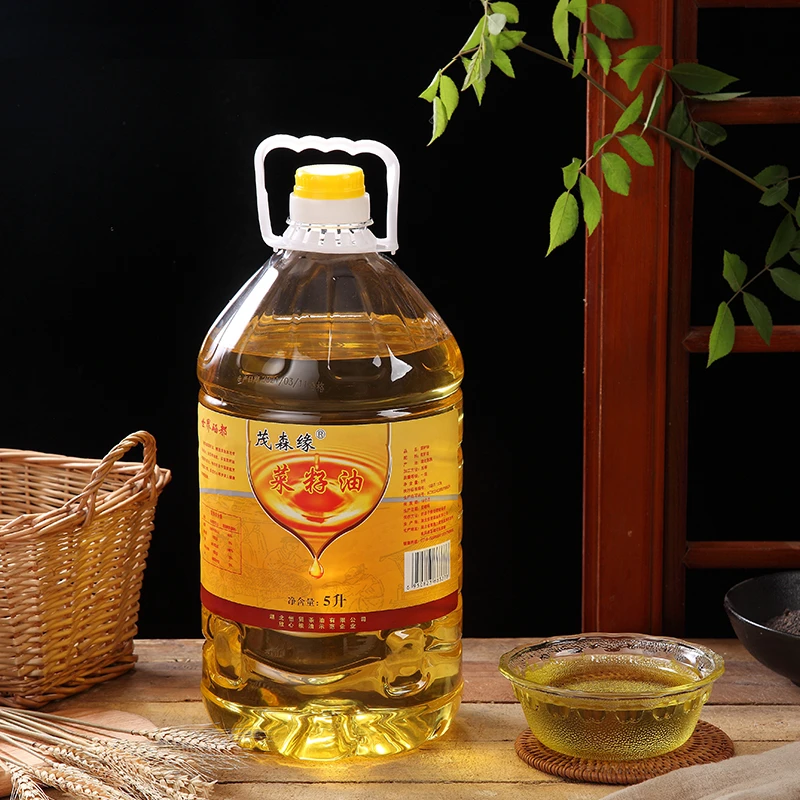【一级】恩施物理压榨非转基因5L菜籽油