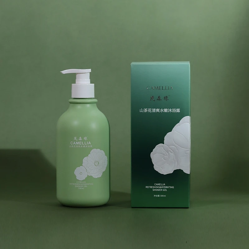 茂森缘山茶花清爽沐浴露润肤保湿500ml