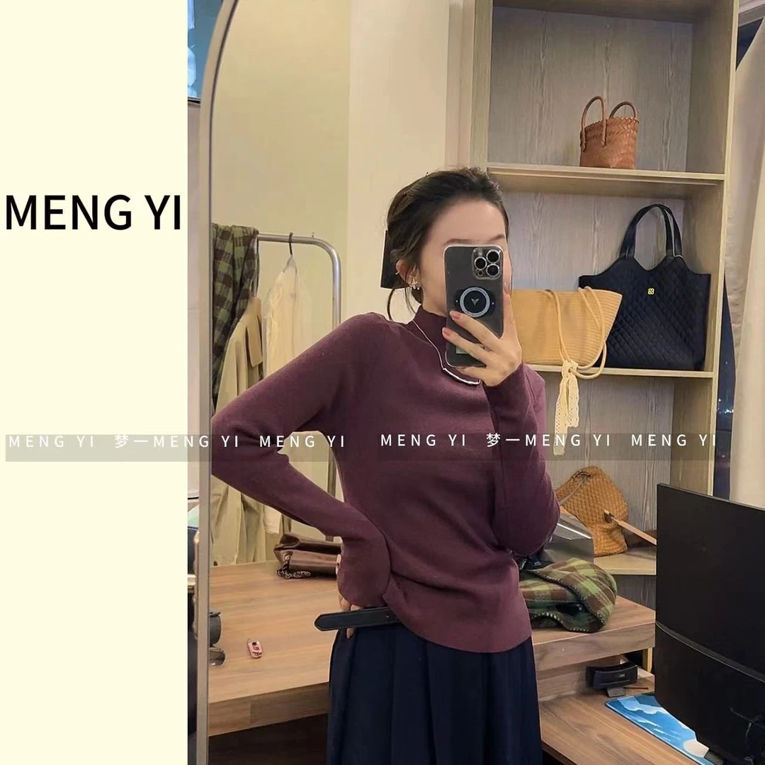 半领打底毛衣my-1256-8