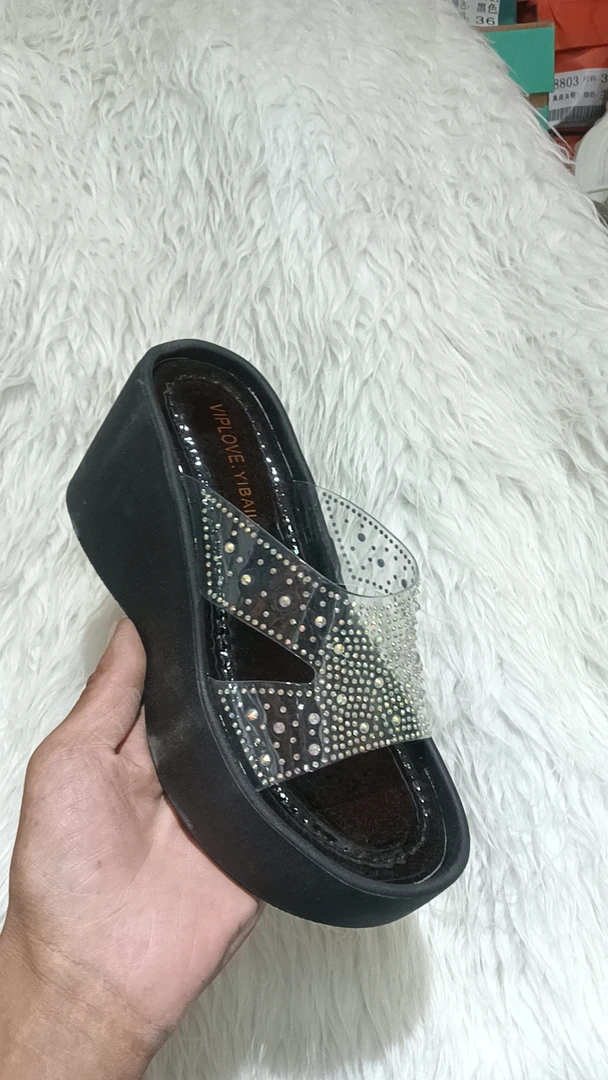 凉鞋夏季厚底黑色