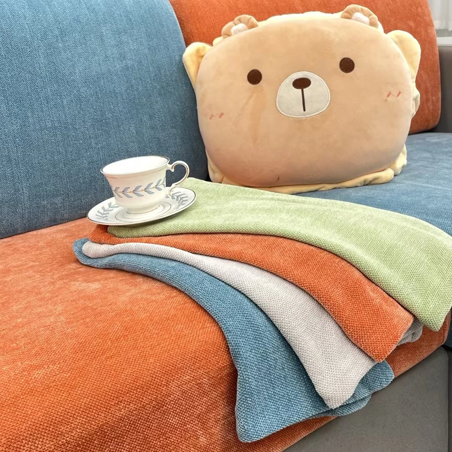 newpower雪尼尔沙发套四季通用防滑沙发巾罩沙发垫简约万能套罩笠