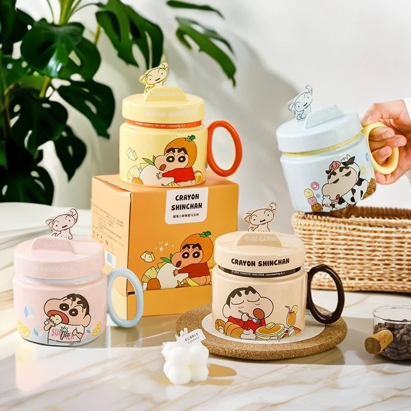 【一拆】马克杯带盖带勺办公室水杯咖啡杯情侣杯新款礼盒伴手礼