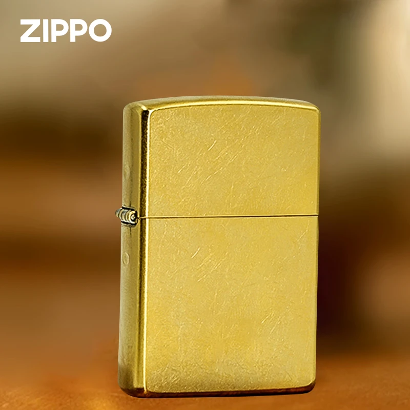 打火机花砂光板煤油打火机原装正版防风煤油金色男士送礼
