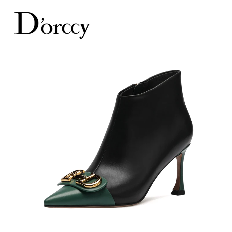 迪奥希高定设计师2022新款时装靴子女百搭 2176-15