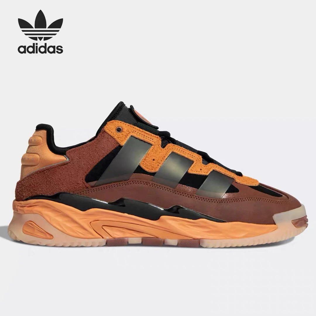 Adidas/阿迪达斯正品三叶草NITEBALL 男女经典老爹鞋运动鞋FX7642