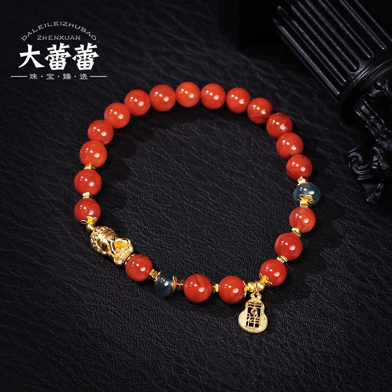 瓦西锦红原创手链-多样性发其一