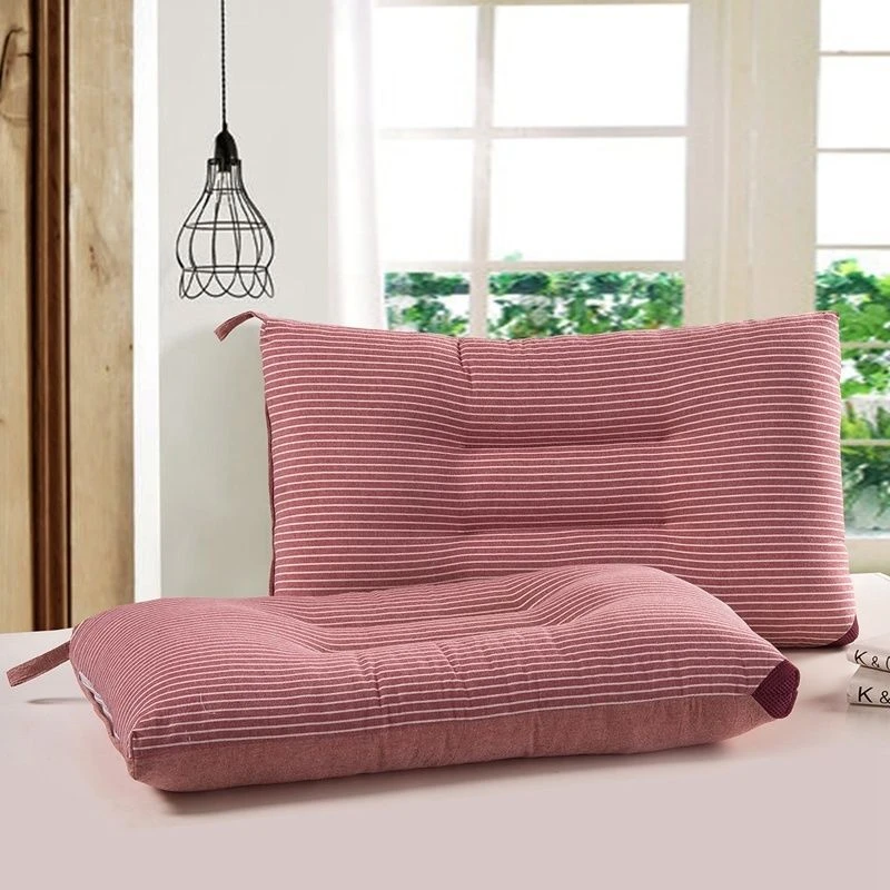 双人不塌陷枕芯装薄款偏硬定型枕芯一对2个装不变形定型枕头成人