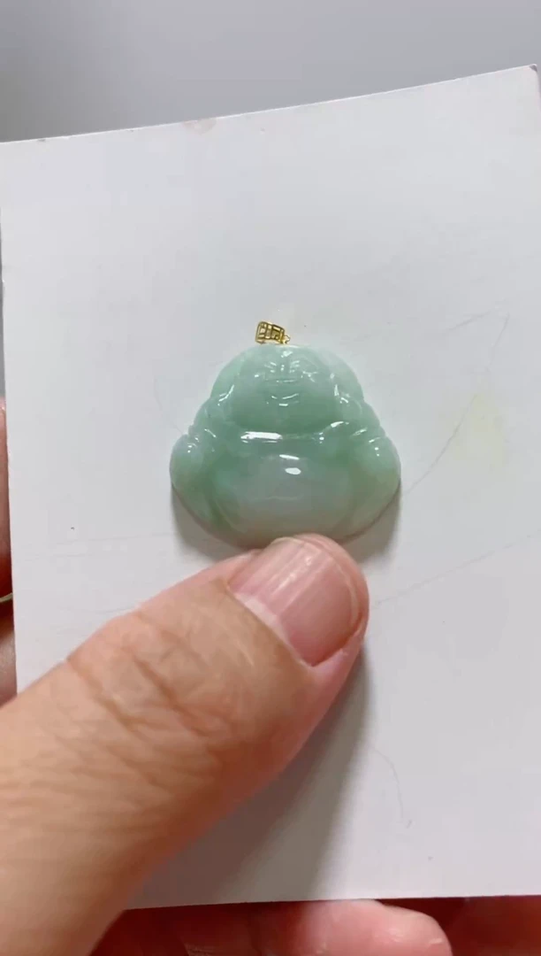 【闪购商品】翡翠颈饰18K金镶嵌082400001