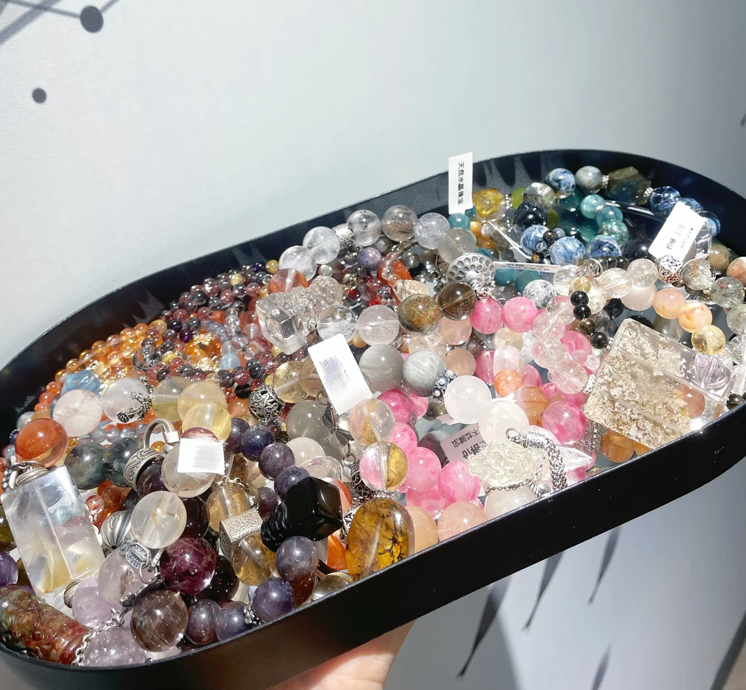 天然水晶手串直播【不退换】【单拍无效】 高品质 小众孤品 质感轻奢