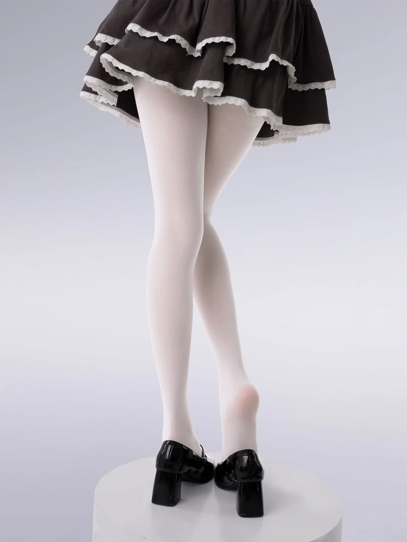抵达一楼天鹅绒显瘦丝袜芭蕾风少女连裤袜日系jk白丝洛丽塔打底袜
