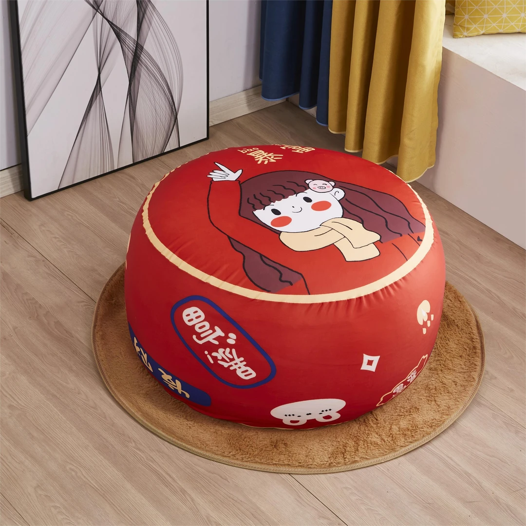 网红懒人沙发卡通豆袋简约榻榻米躺椅休闲可爱女生卧室小沙发