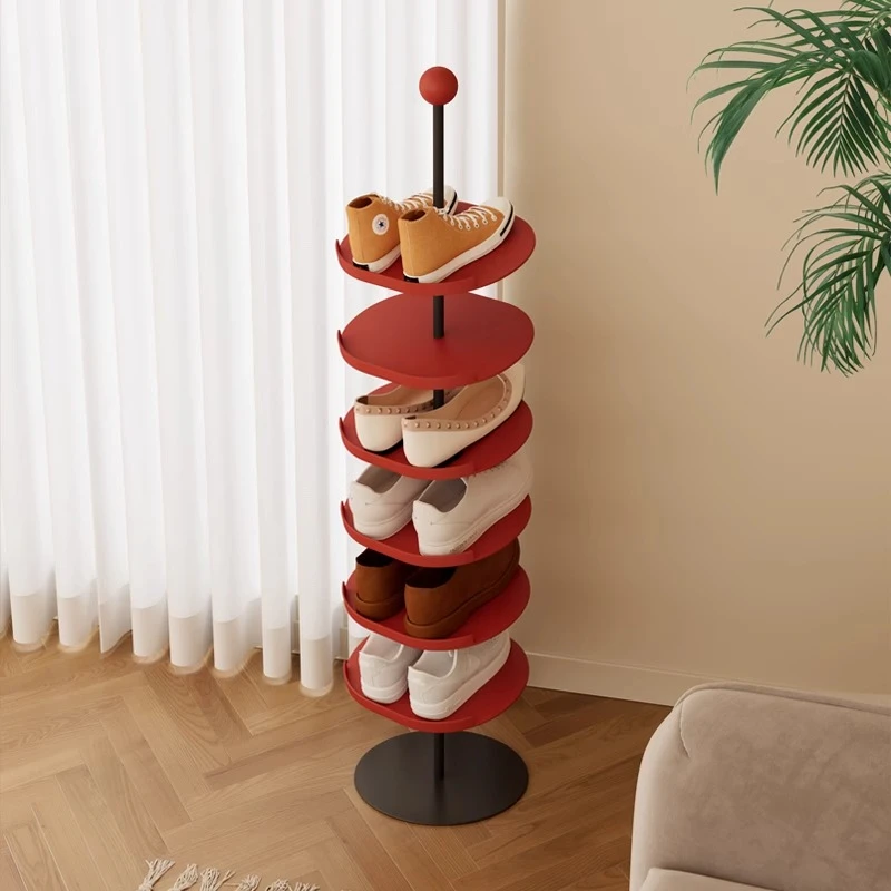 门口入户多层鞋架家用铁艺立式窄小鞋架子角落简易拖鞋收纳鞋柜