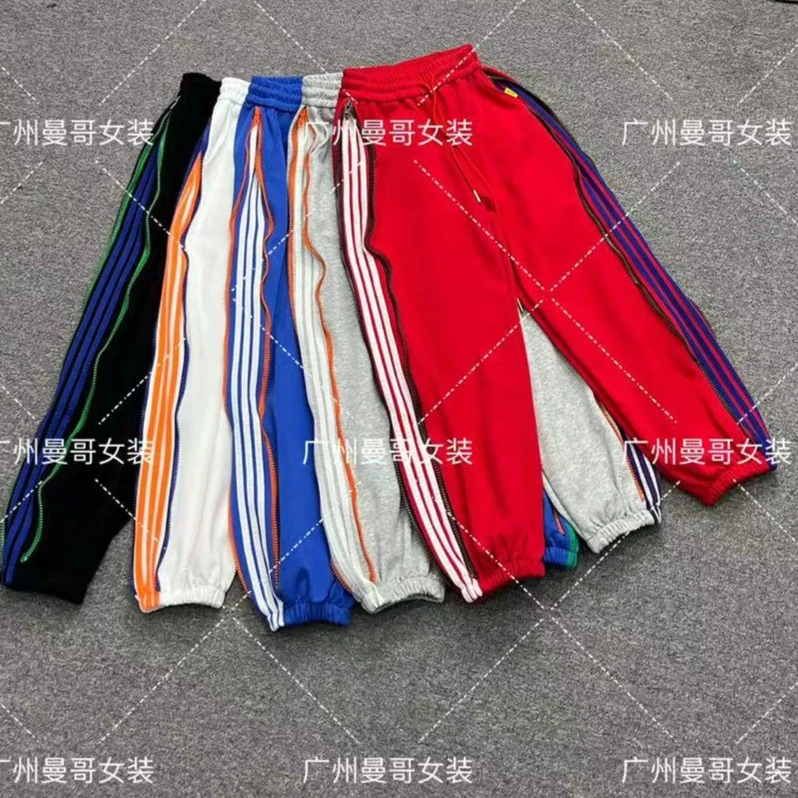 秋季宽松三条杠潮流运动休闲裤