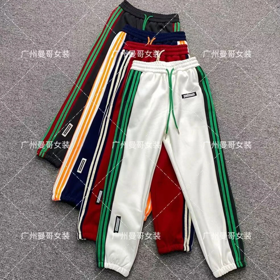 秋冬潮流显瘦加绒运动休闲裤