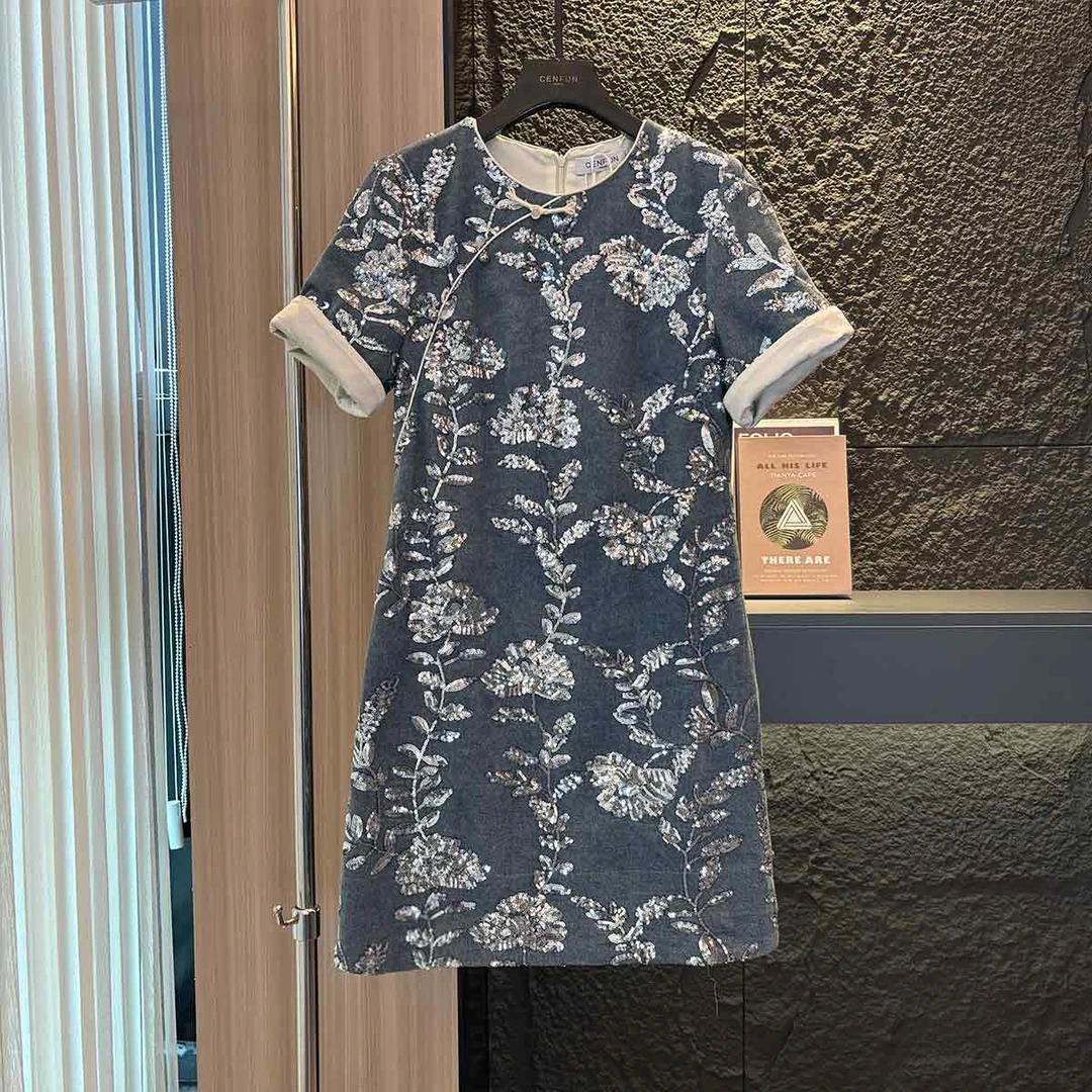 【CENFUN】*102 BZ女装连衣裙蕾丝网红洋气时尚百搭女士E021139