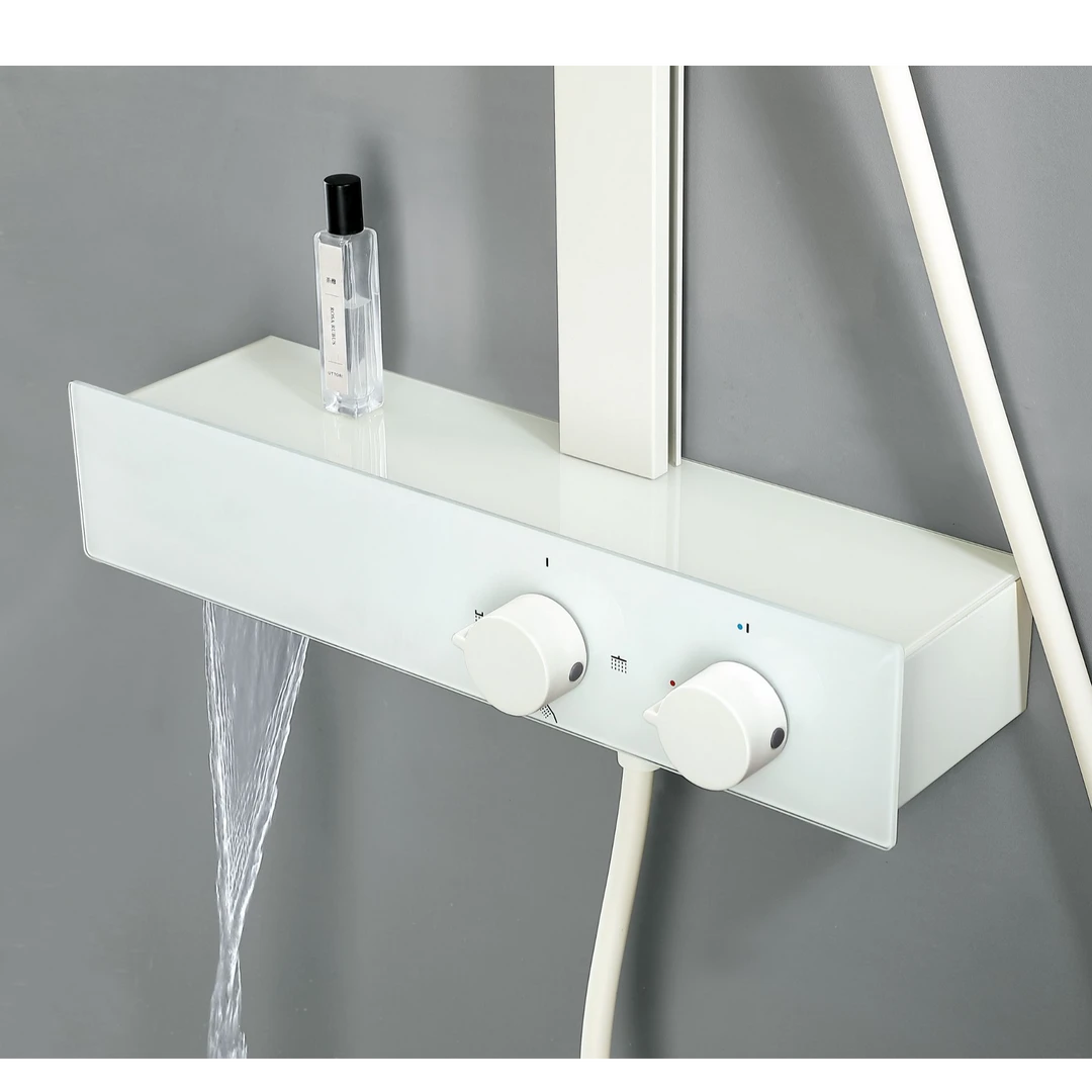 赛尼凯特 冷热置物花洒套装小卫生间淋浴房