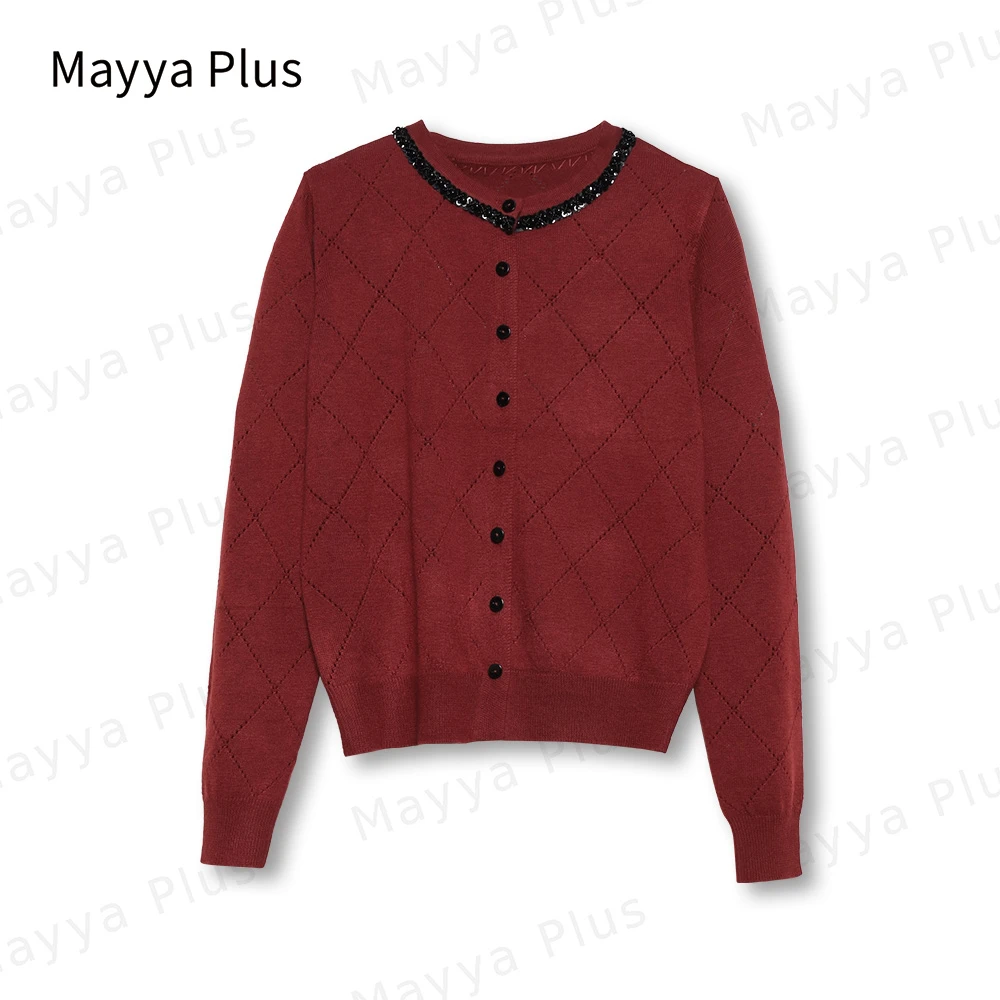 【精致少女】Mayya Plus时尚气质新品显瘦遮肉百搭休闲上衣32346585