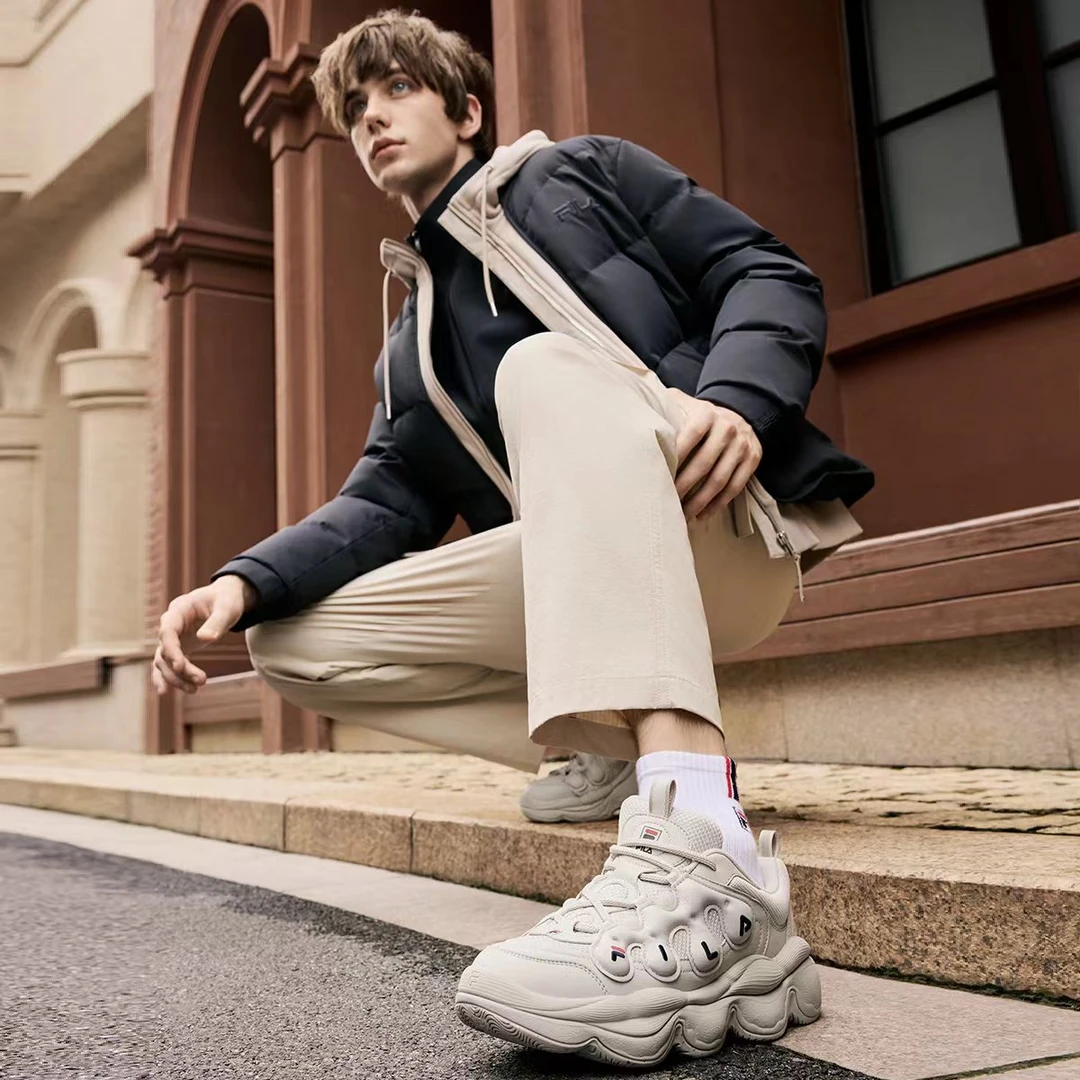 Fila/斐乐【WL】PEASE豌豆鞋男子时尚休闲摩登运动鞋F12M441117F