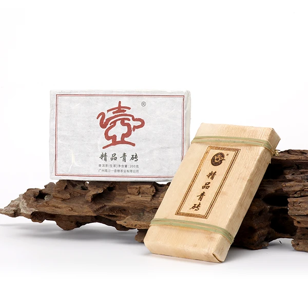 精品青砖普洱  云南勐海普洱茶紧压茶