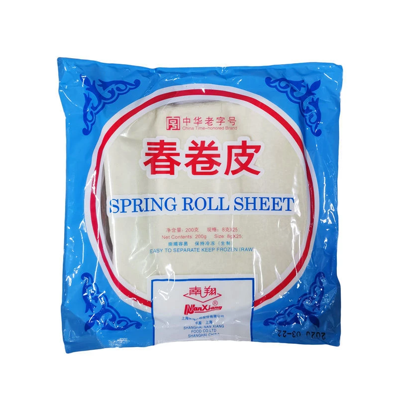 上海南翔春卷皮200克烘焙原料油炸点心春卷薄饼皮