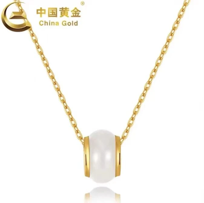 合金项链 转运珠项链福来运转