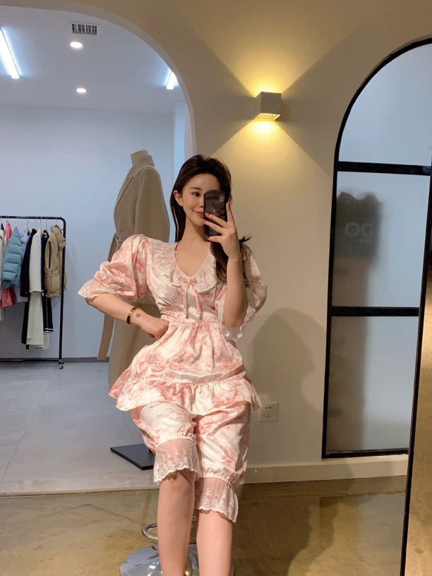 延吉优佰家/韩国LU家睡衣套装lu950