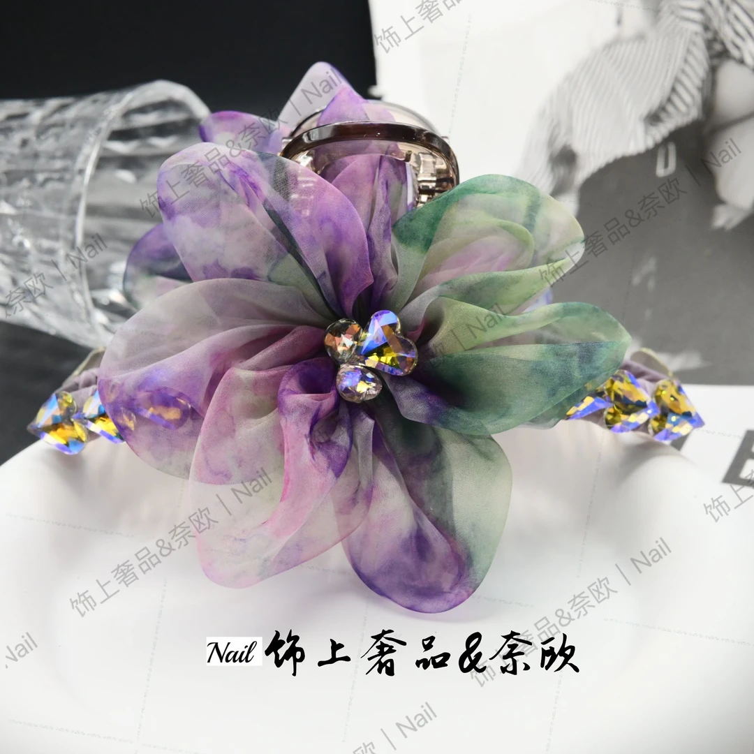 【奈欧&NAIL】设计师系列7701渲染铃兰花高级感抓夹