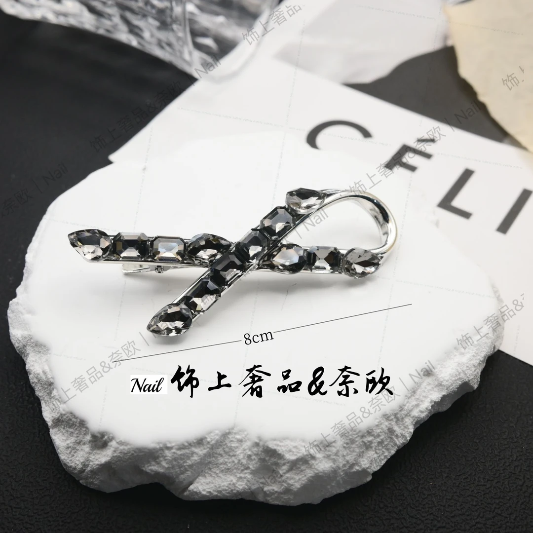 【奈欧·NAIL】设计师系列6623满钻刘海侧边夹