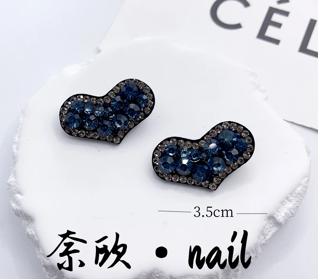 【奈欧·NAIL】设计师系列6715爱心满钻刘海夹