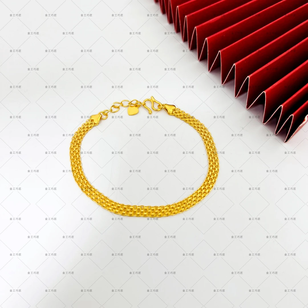 足银手链 蛇骨手链