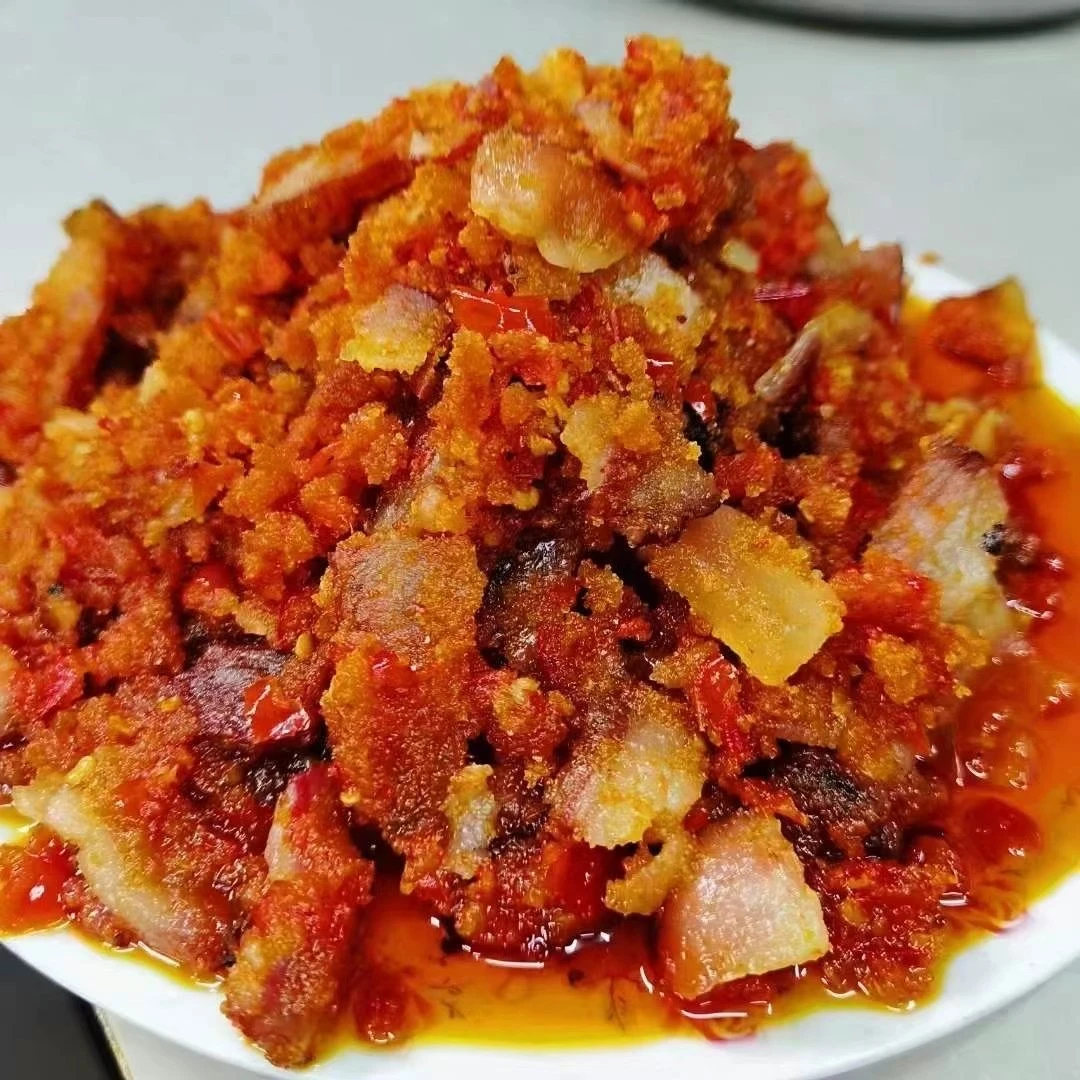 （鲊光椒腊肉）湖北宜昌长阳特产腊肉渣光椒榨光椒腊肉下饭即食正宗
