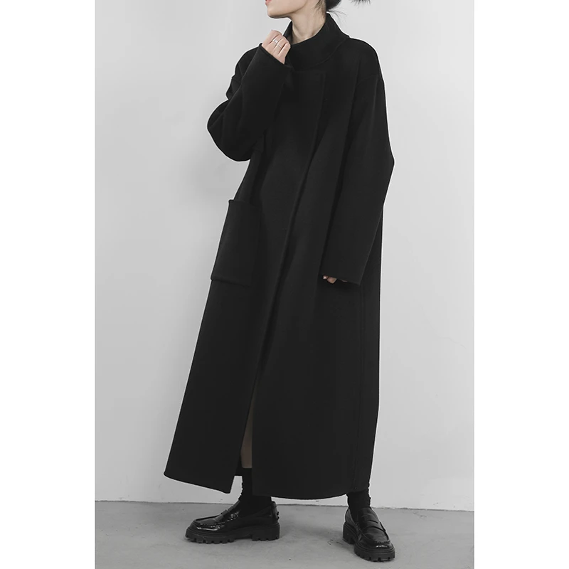 JUZININE双面呢大衣  羊毛 羊绒  毛呢外套